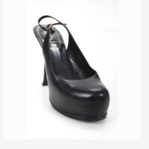 Yves Saint Laurent YSL - Black Tribtoo pumps 36.5